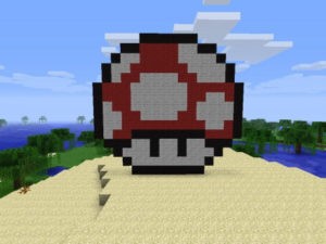 Minecraft education – pixel art